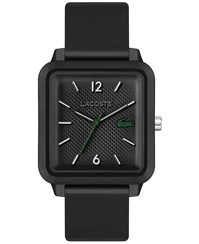 Lacoste Men's Studio Silicone Strap Watch 36mm x 38mm