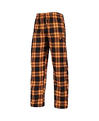 Men's Concepts Sport Black, Orange San Francisco Giants Badge T-shirt and Pants Sleep Set