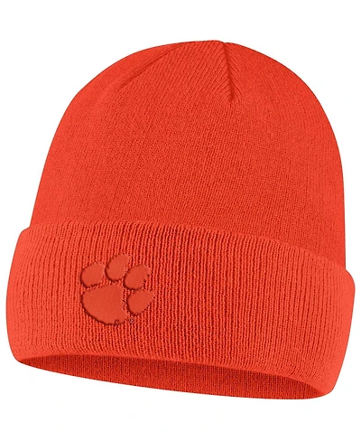 Men's Nike Orange Clemson Tigers Tonal Cuffed Knit Hat