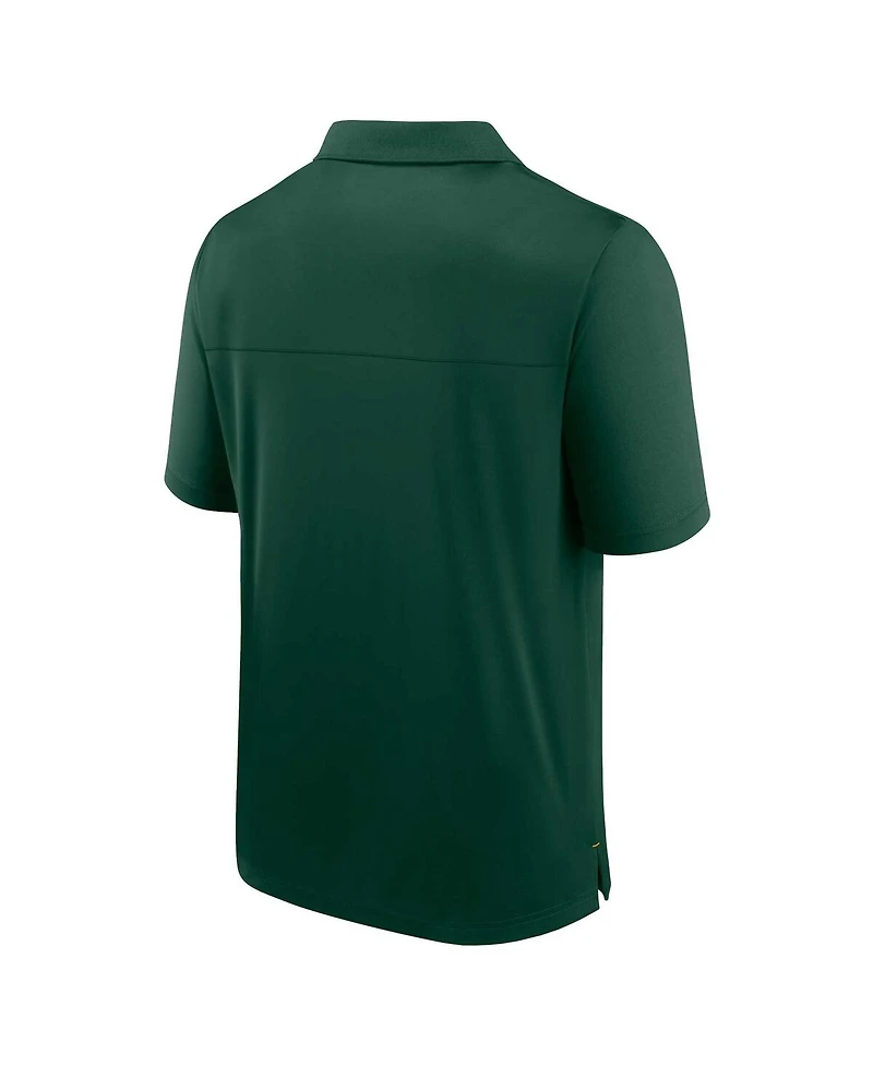 Men's Fanatics Green Oakland Athletics Hands Down Polo Shirt