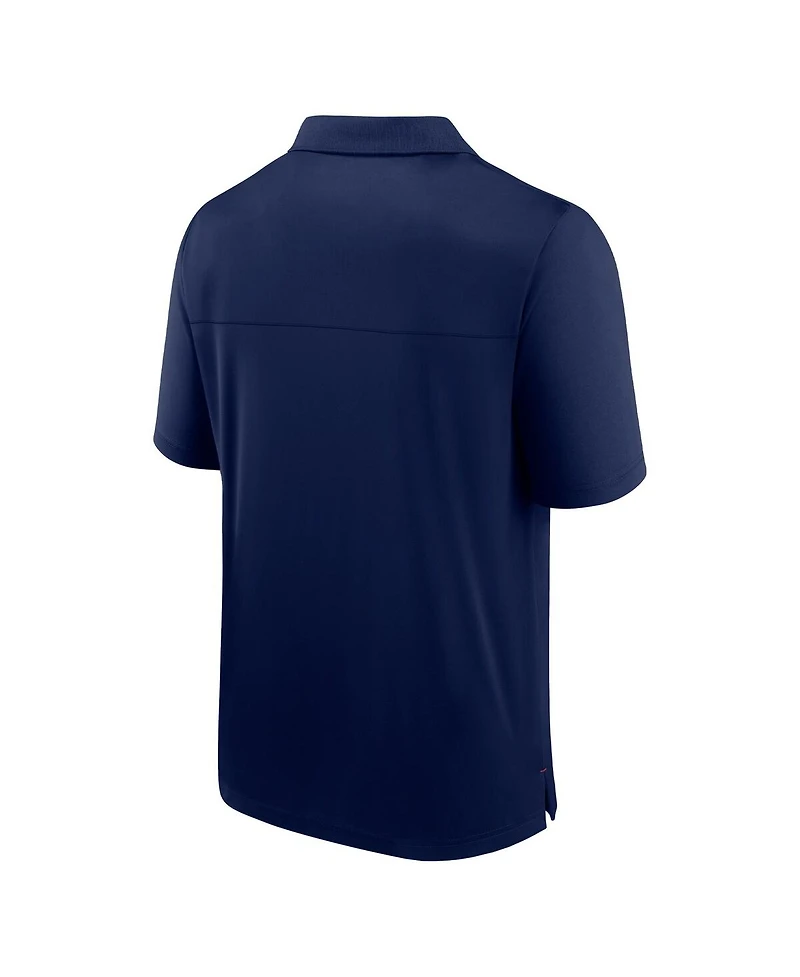 Men's Fanatics Navy Cleveland Guardians Hands Down Polo Shirt