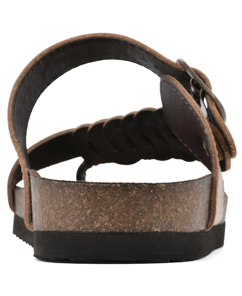 White Mountain Women's Happier Footbeds Sandals