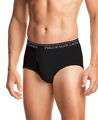 Polo Ralph Lauren Men's 4-Pack Classic-Fit Mid-Rise Briefs
