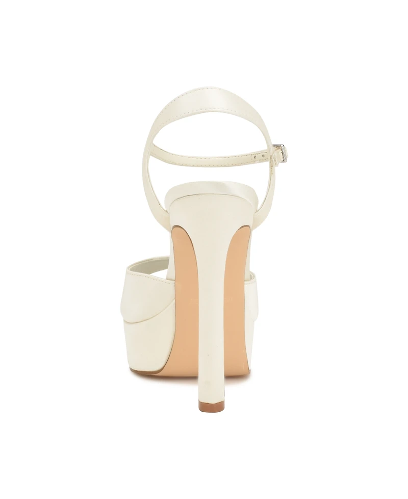 Nine West Women's Legacy Bridal Platform Stiletto Dress Sandals