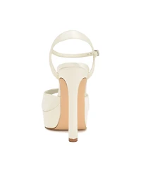 Nine West Women's Legacy Bridal Platform Stiletto Dress Sandals