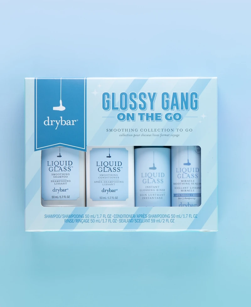 Drybar 4-Pc. Glossy Gang On The Go Smoothing Set