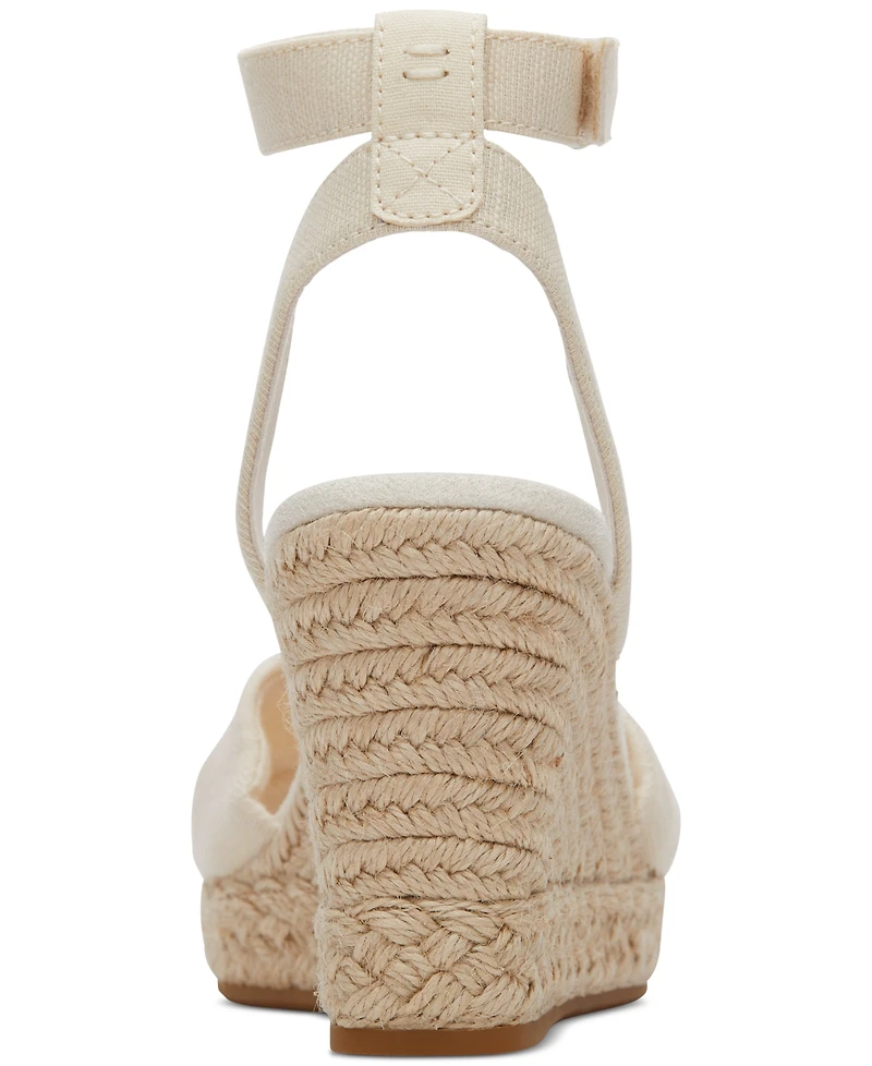 Toms Women's Marisela Twist Platform Espadrille Wedge Sandals