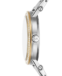 Michael Kors Women's Corey Three-Hand Two-Tone Alloy Watch 38mm