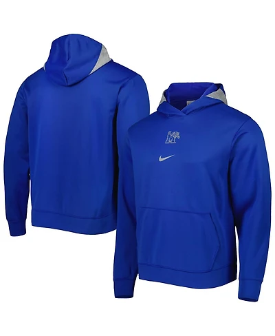 Men's Nike Royal Memphis Tigers Spotlight Performance Pullover Hoodie