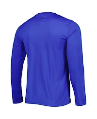 Men's New Era Royal Los Angeles Rams Combine Authentic Offsides Long Sleeve T-shirt