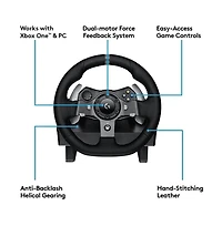 Logitech G920 Driving Force Racing Wheel for Xbox Series X|S, Xbox One and Windows