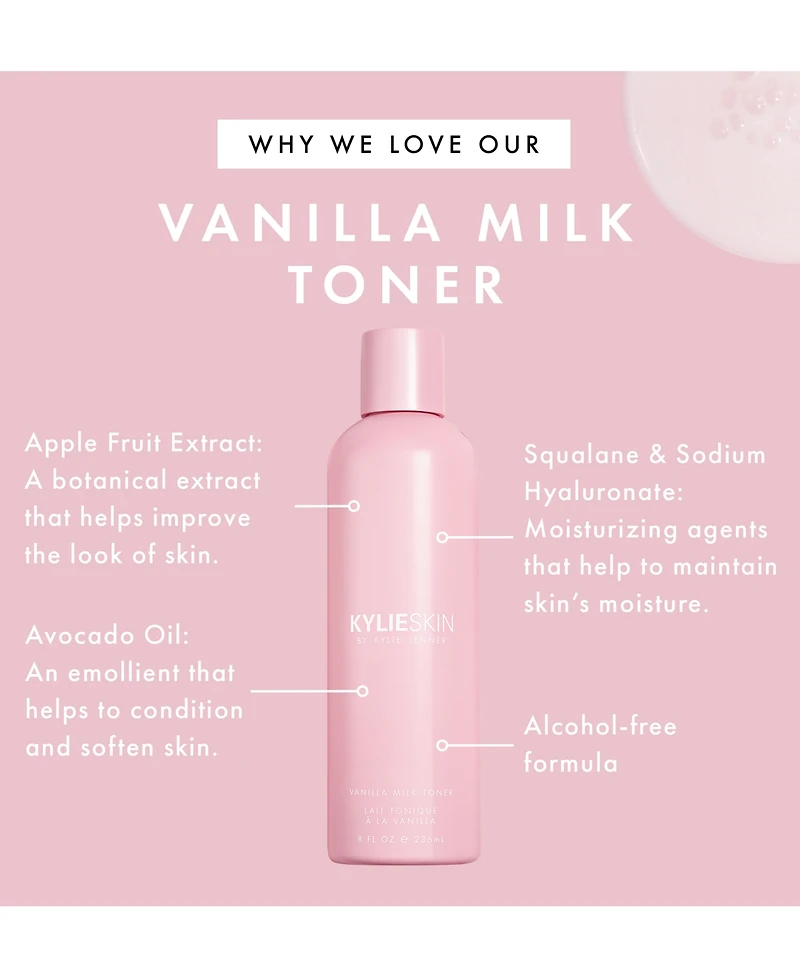 Kylie Skin Vanilla Milk Toner