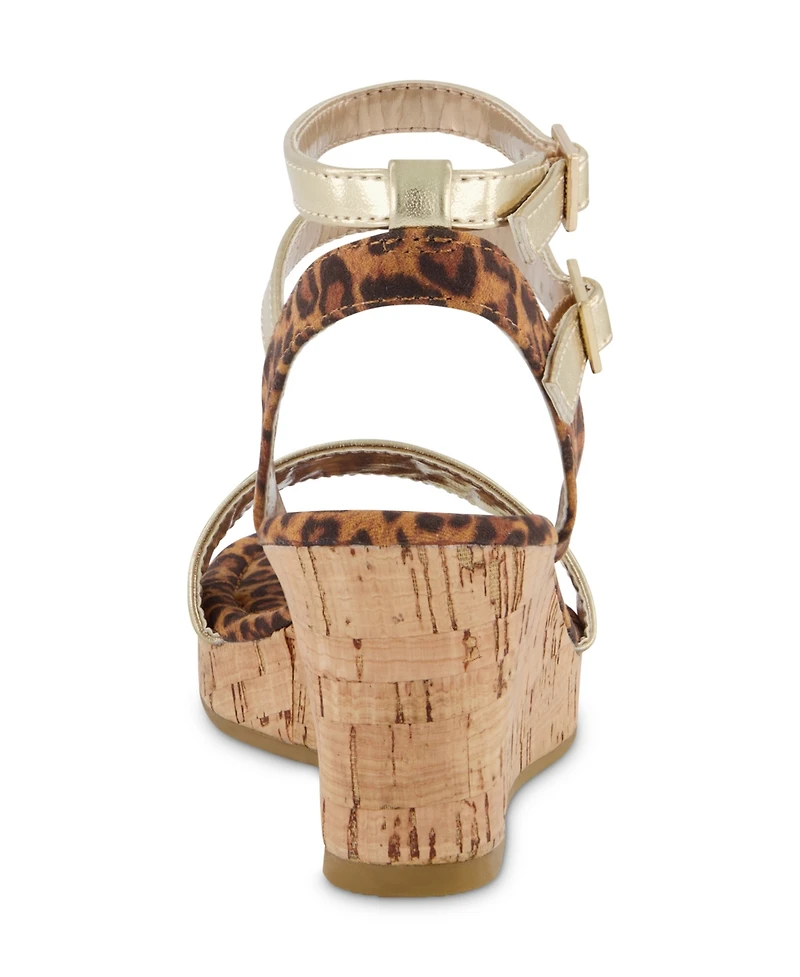 Jessica Simpson Little Girls Wedge Open Toe Sandals