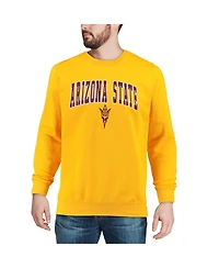 Colosseum Men's Arizona State Sun Devils Arch & Logo Pullover Sweatshirt