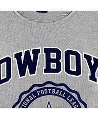 Men's Tommy Hilfiger Heather Gray Dallas Cowboys Ronald Crew Sweatshirt