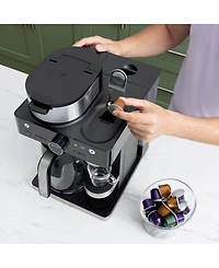 Ninja CFN601 Espresso & Coffee Barista System, Single-Serve Coffee & Nespresso Capsule Compatible