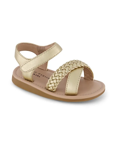 Marc Fisher Toddler Girls Open Toe Criss Cross Sandals