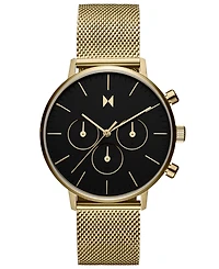 Mvmt Men's Legacy Quartz Mesh Gold-tone Watch 42mm