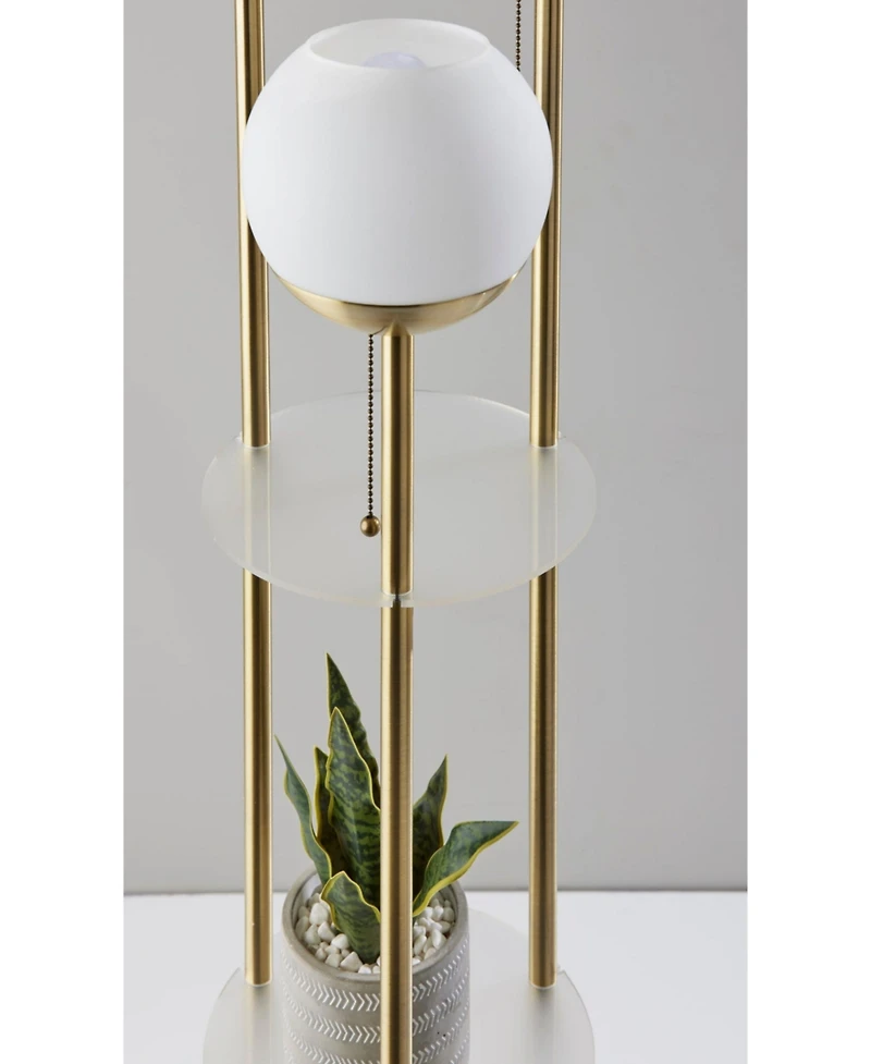 Adesso Bianca Shelf Lamp