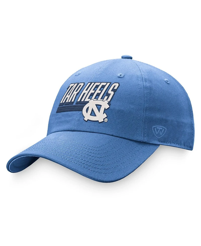 Men's Top of the World Carolina Blue North Carolina Tar Heels Slice Adjustable Hat