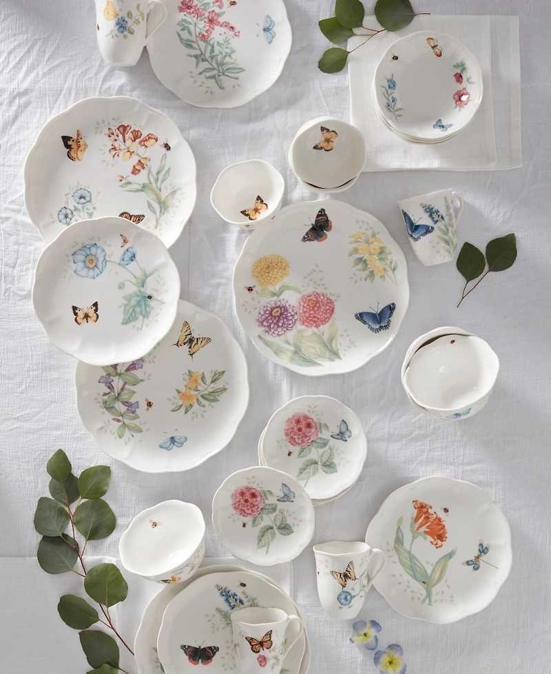 Lenox Butterfly Meadow Mugs, Set of 4