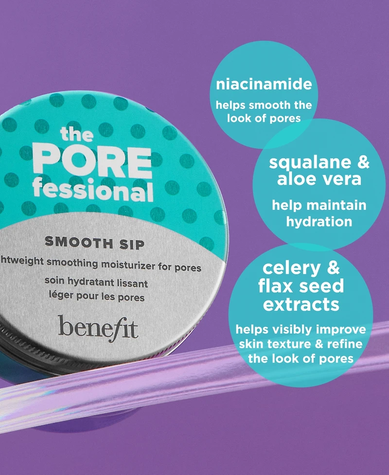 Benefit Cosmetics The POREfessional Smooth Sip Lightweight Smoothing Moisturizer