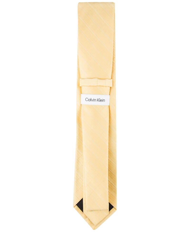 Calvin Klein Men's Etched Windowpane Tie