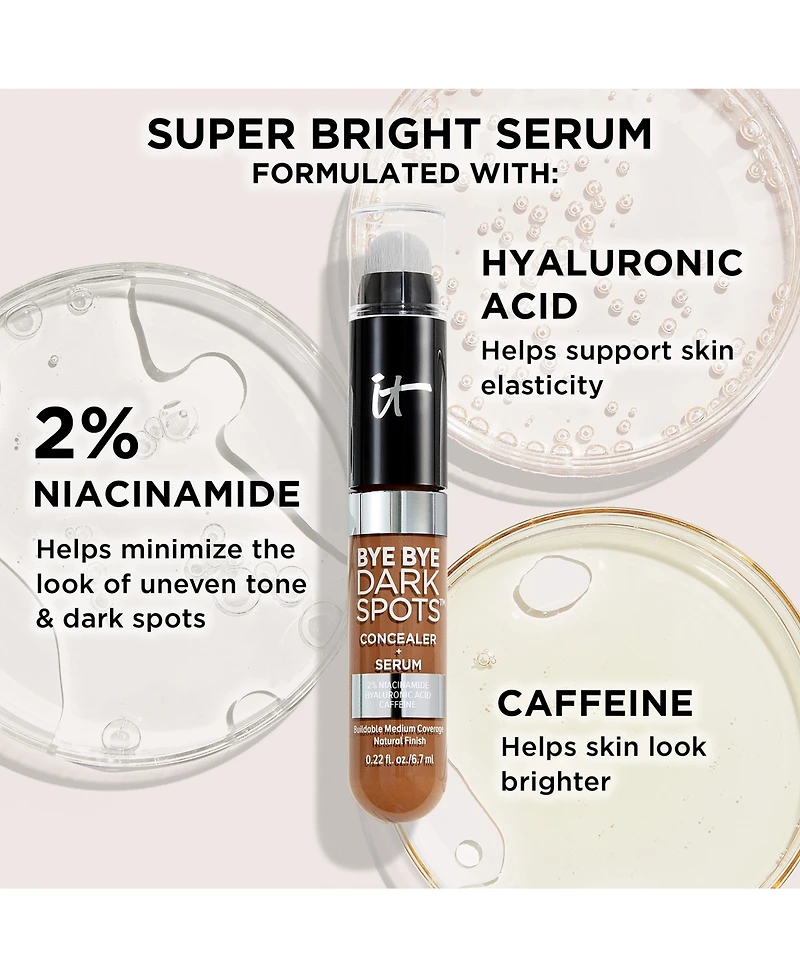 It Cosmetics Bye Dark Spots Concealer + Serum