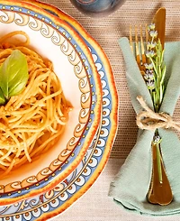 Euro Ceramica Duomo Pasta Bowls, Set of 4