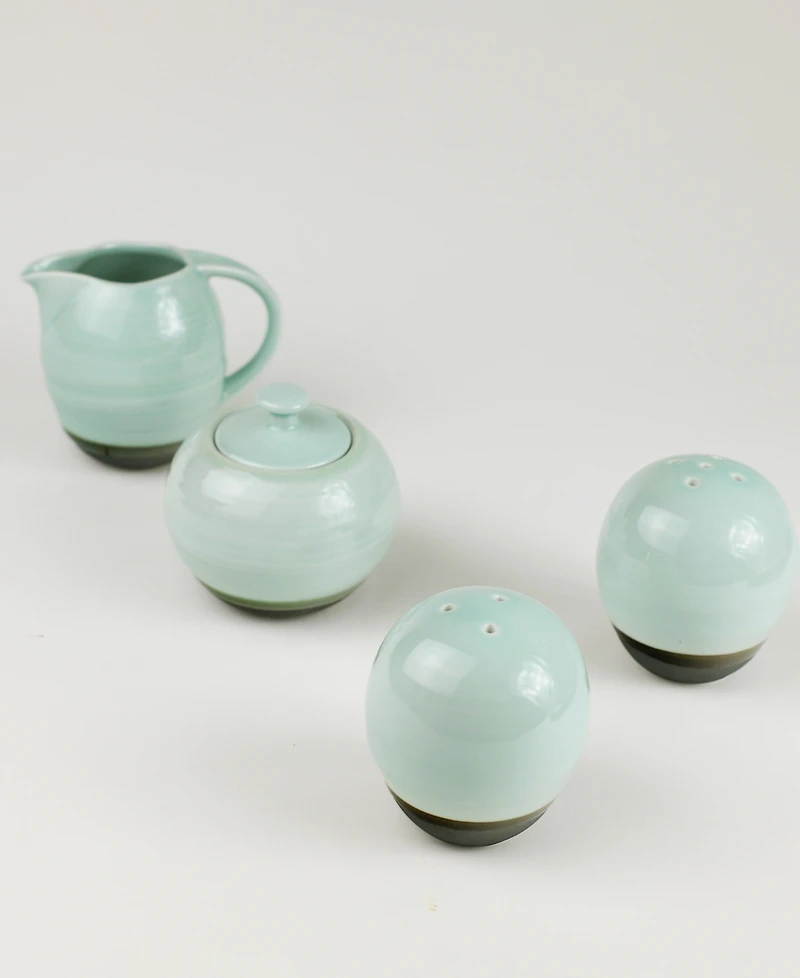 Euro Ceramica Diana Kitchen Accessories, Set of 4