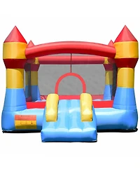 Kid Inflatable Bounce House Castle Moonwalk Playhouse Jumper Slide