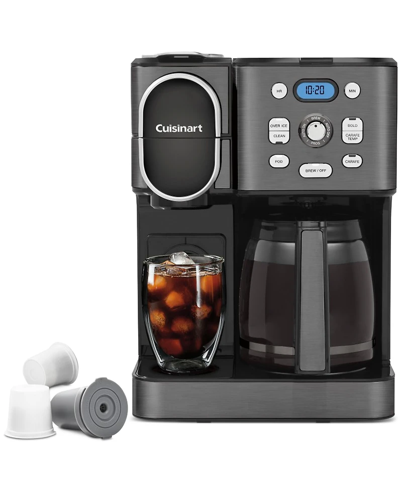 Cuisinart Ss-16 Coffee Center 2-in-1 12-Cup Drip Coffeemaker