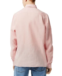 Lacoste Men's Regular-Fit Linen Shirt