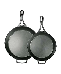 Lodge Cast Iron Blacklock Triple Seasoned Skillet 2 Piece Set