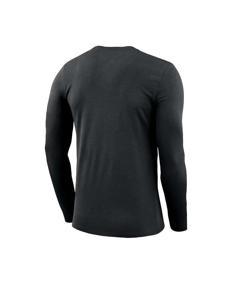Men's Nike Black Georgia Bulldogs College Football Playoff 2022 National Champions Legend Performance Long Sleeve T-shirt