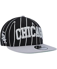 Men's New Era Black, Gray Chicago White Sox City Arch 9FIFTY Snapback Hat