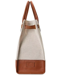 Lauren Ralph Lauren Canvas Extra-Large Devyn Tote Bag