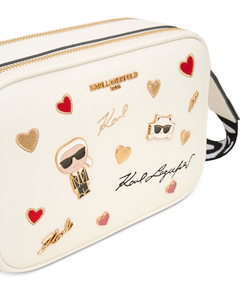 Karl Lagerfeld Paris Maybelle Crossbody With Cate Pins