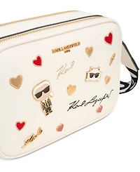 Karl Lagerfeld Paris Maybelle Crossbody With Cate Pins