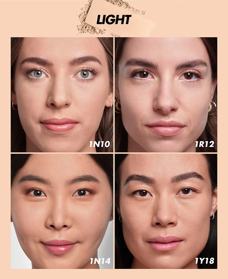 Make Up For Ever Hd Skin Matte Velvet Undetectable Longwear Blurring Powder Foundation
