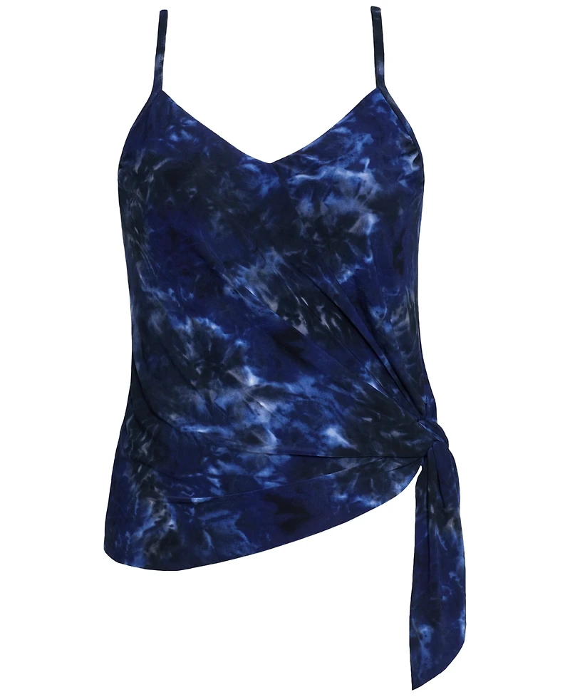 Magicsuit Women's Festival Chic Alex Printed Side-Tie Tankini Top