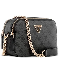 Guess Noelle Small 4G Basique Monogram Camera Crossbody