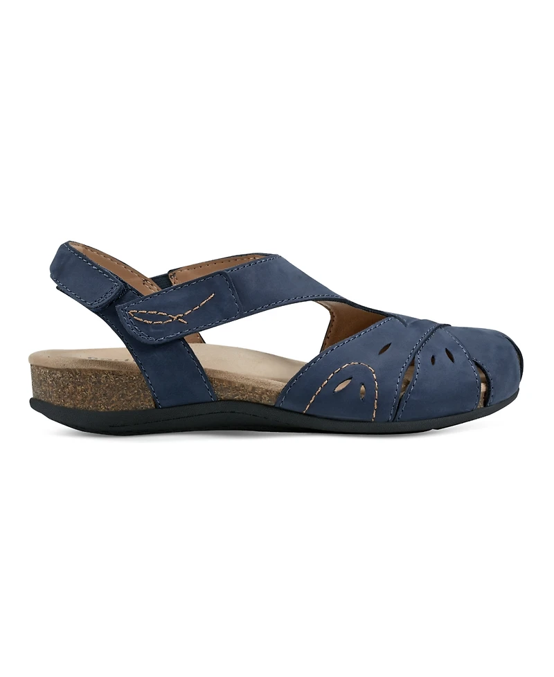 Earth Women's Birdine Cutout Flat Slingback Sandals