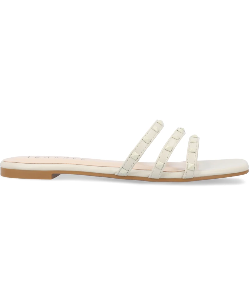 Journee Collection Women's Camarie Studded Sandals