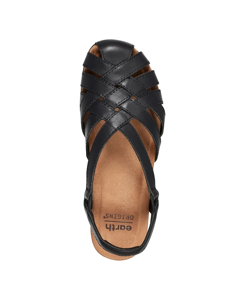 Earth Women's Berri Woven Slingback Sandals