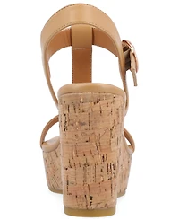 Journee Collection Women's Matildaa Platform Wedge Sandals