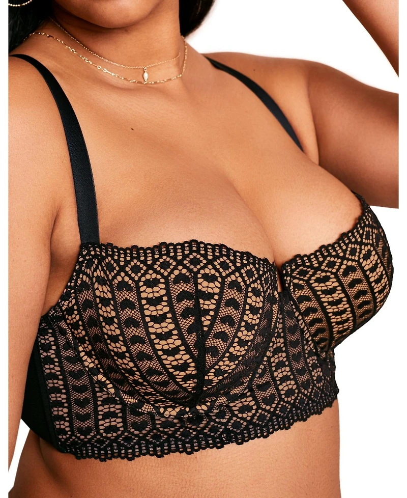 Adore Me Women's Nymphadora Contour Balconette Bra