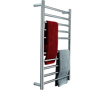 Pursonic TW350 Plug in Towel Warmer (10 Bars), Polished Steel