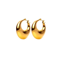 Rise Hoop Earrings