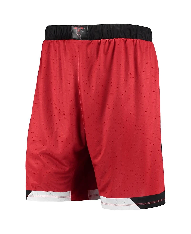 Men's Under Armour Red Texas Tech Raiders Team Replica Basketball Shorts